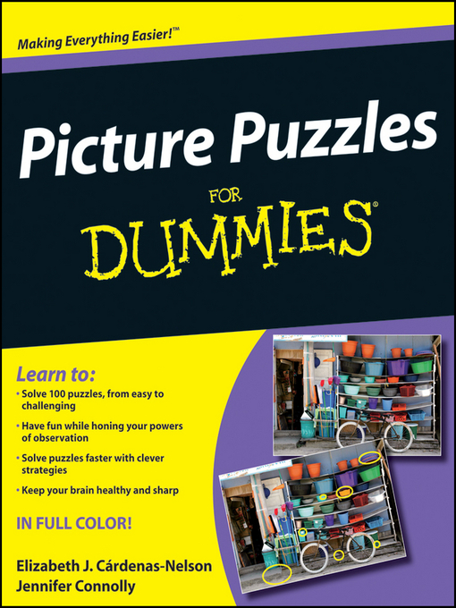 Cover image for Picture Puzzles For Dummies